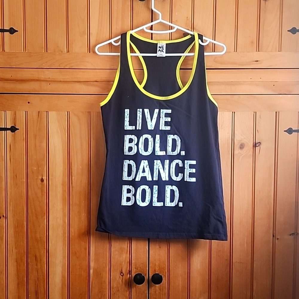 Zumba Live Bold Instructor Tank Size L